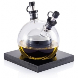 Luxusná sklenená nádoba na olej a ocot